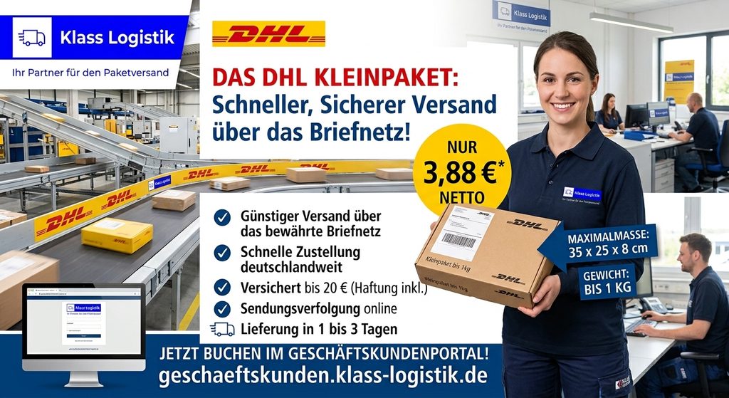 Kleine Pakete versenden